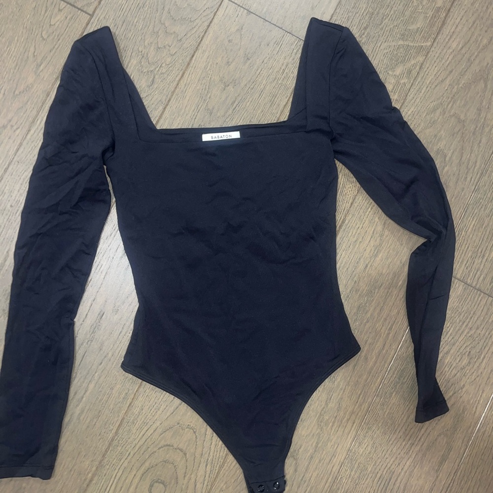 Babaton Classic Black Bodysuit